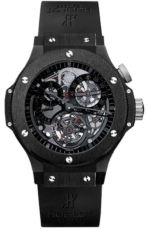 hublot big bang tourbillon power reserve 5 days all black|Hublot Big Bang Tourbillon Power Reserve 5 Days 45mm Watch.